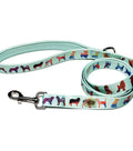 Polyester Dog Leash in Seafoam or Pink, 5 Feet