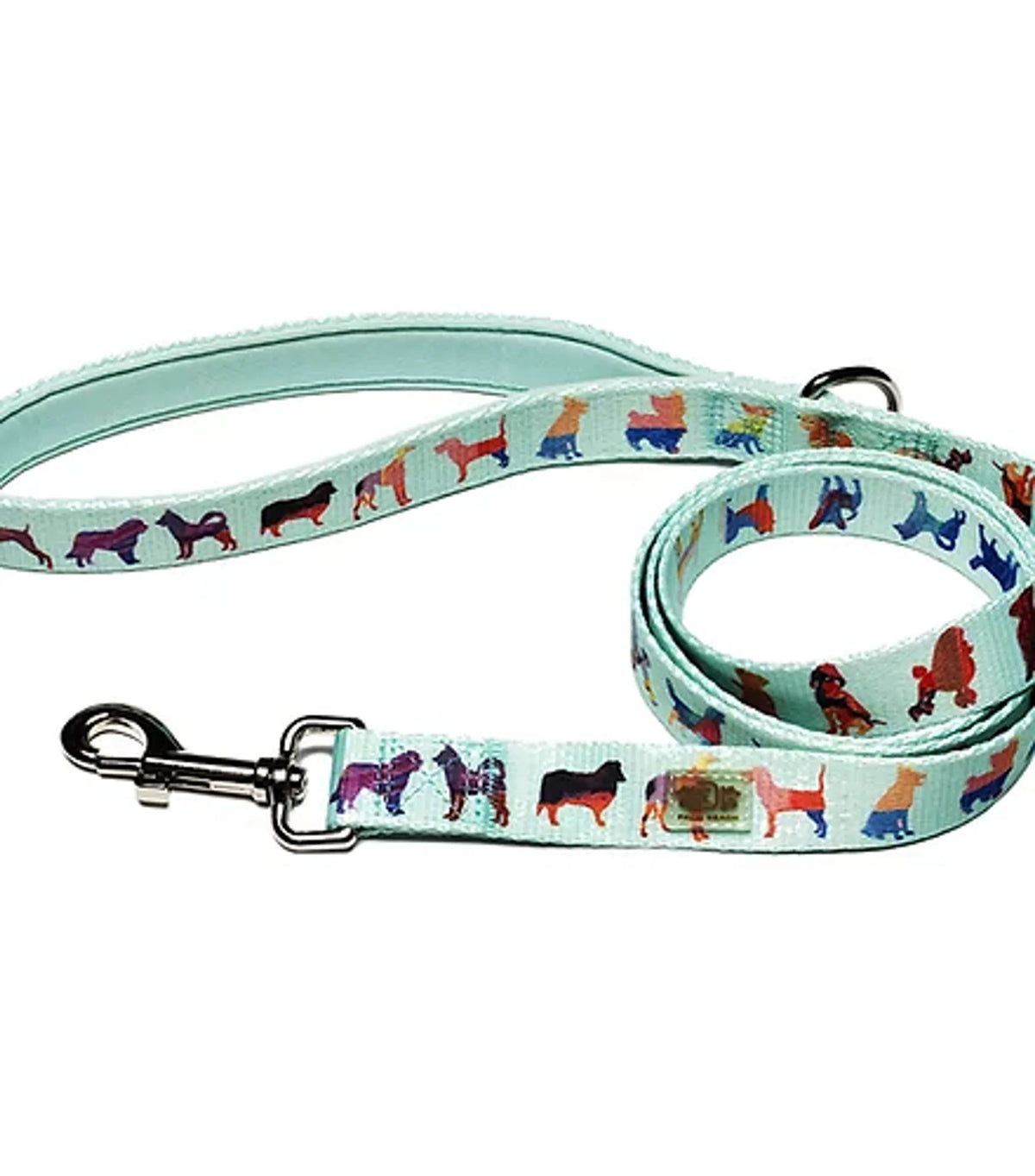Polyester Dog Leash in Seafoam or Pink, 5 Feet