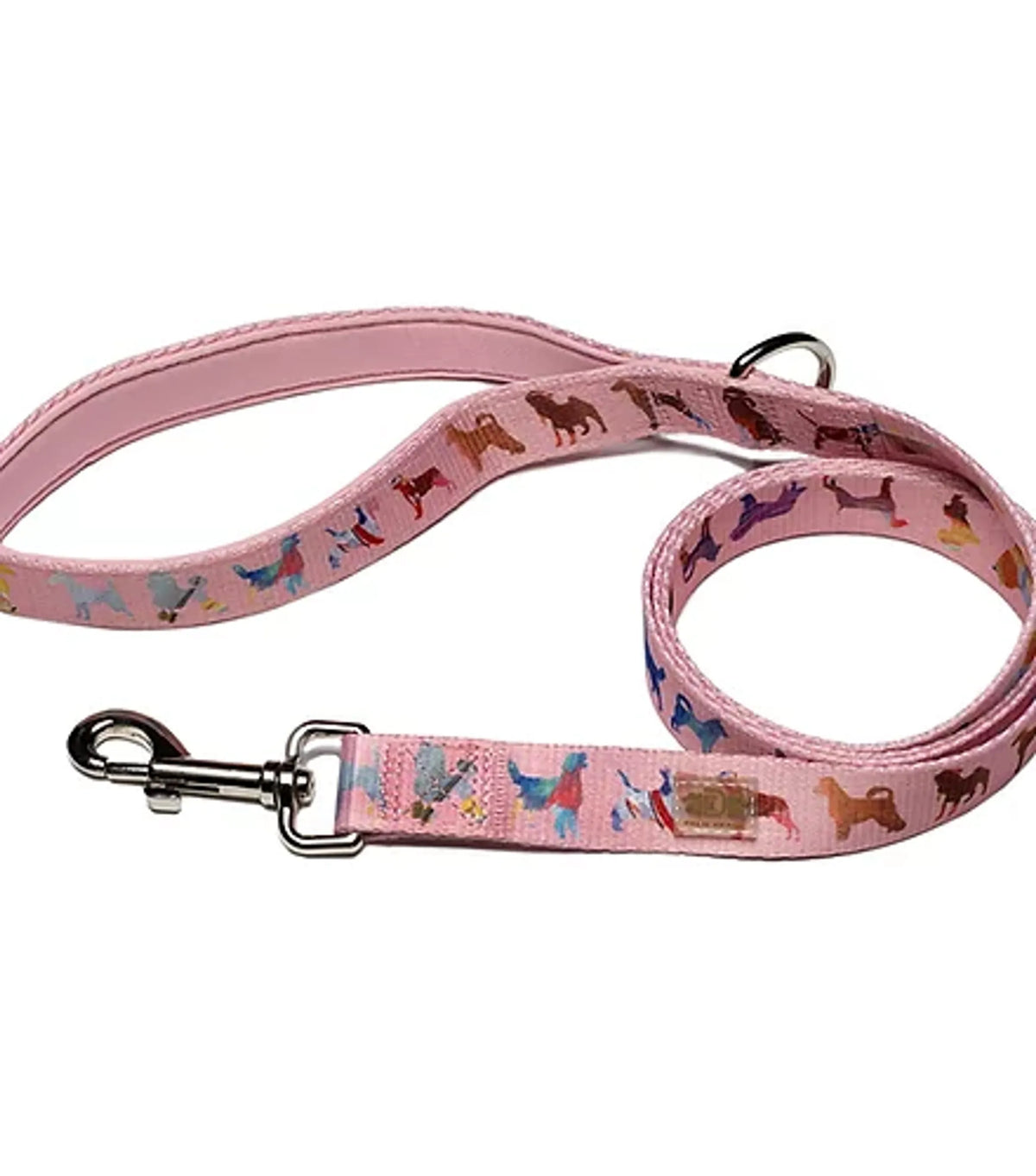 Polyester Dog Leash in Seafoam or Pink, 5 Feet